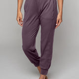 Tula | Pantaloni yoga Harem de mătase de crin
