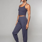 Tula | Pantaloni yoga harem gri brut