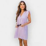 Valentina | Rochie de vară cu pantaloni scurți și buzunare pentru copii