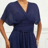 Helena | Rochie midi cu decolteu in V